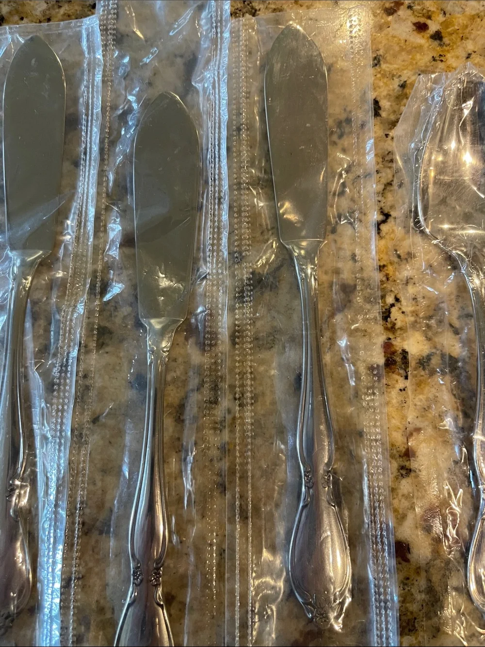 Oneida Stainless Steel Chatelaine Butter Knives & Grapefruit spoons